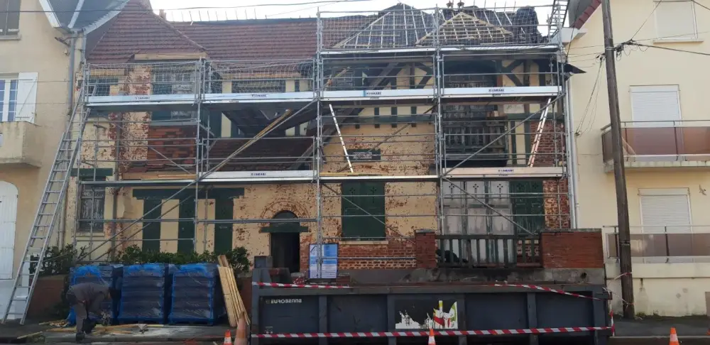 Rénovation de Couverture traditionnelle Terre cuite - MERLIMONT 2