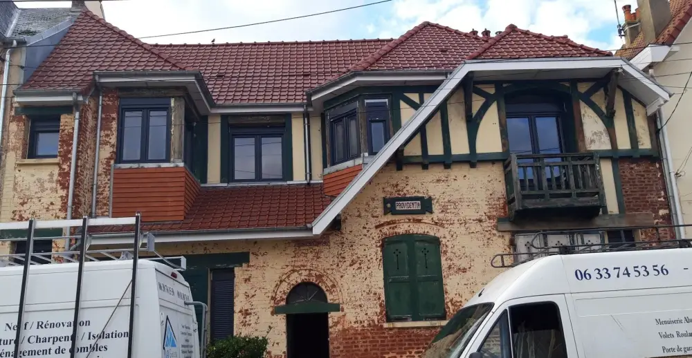 Rénovation de Couverture traditionnelle Terre cuite - MERLIMONT 3