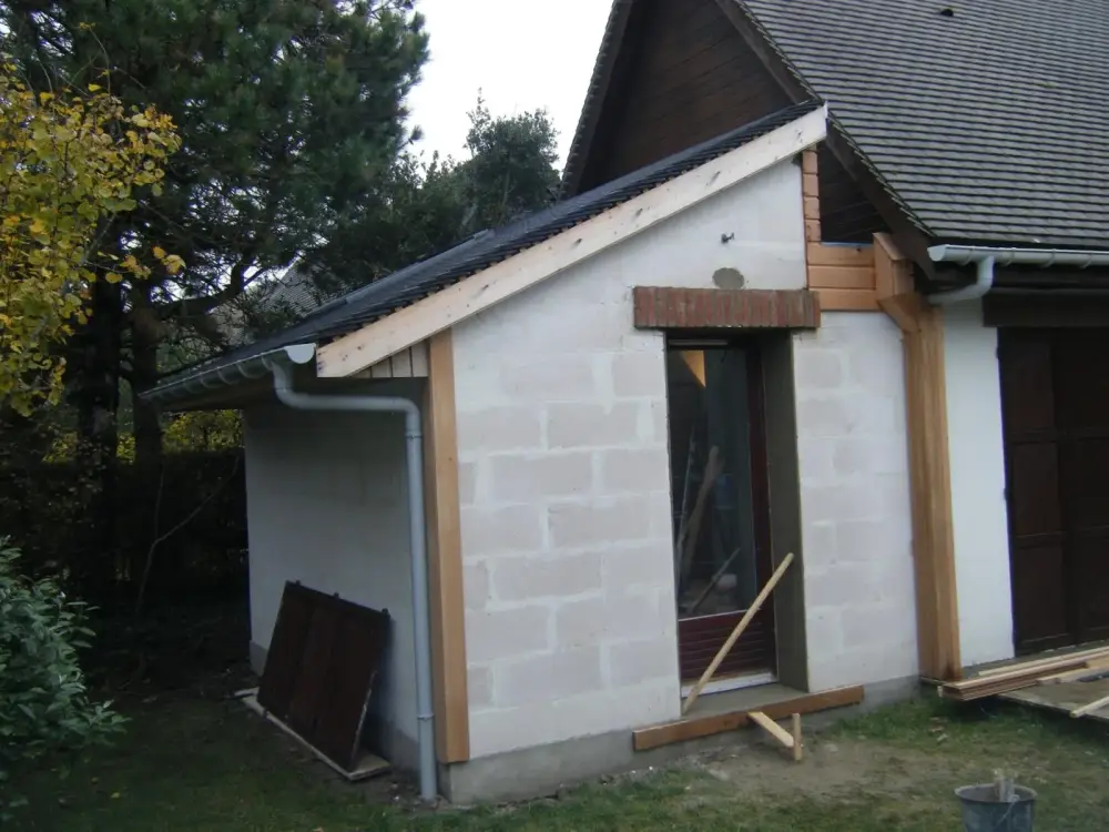 maçonnerie extension maison